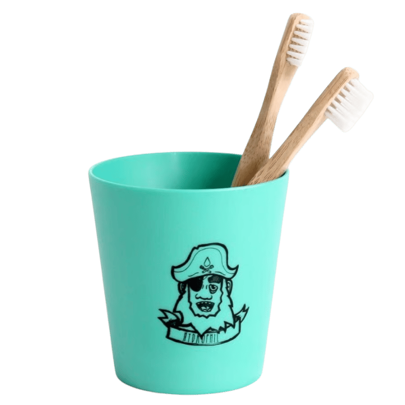Hydrophil Kinder Zahnputzbecher verde