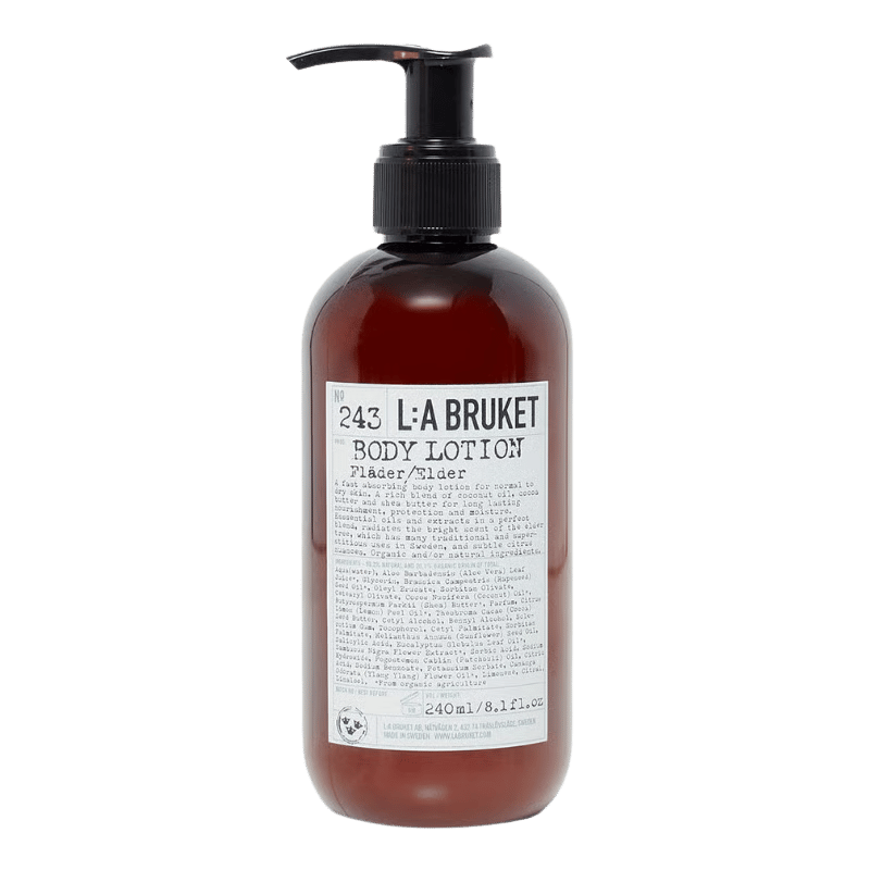 L:A BRUKET No. 243 NEW Body Lotion Elder Bodylotion
