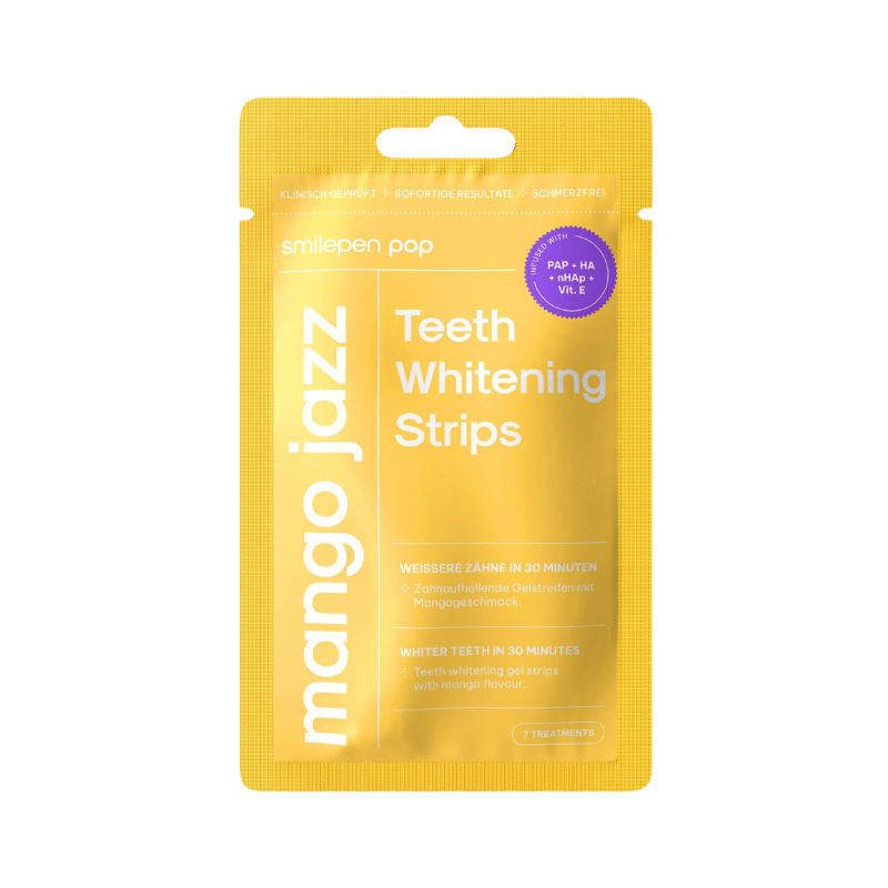 smilepen Pop "Mango Jazz" tiras blanqueadoras para los dientes