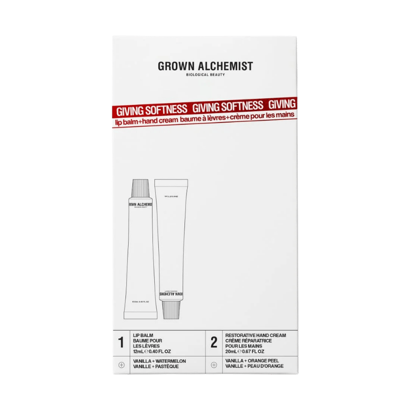 Grown Alchemist Giving Softness Set Ltd. Edition cuidado de labios y manos