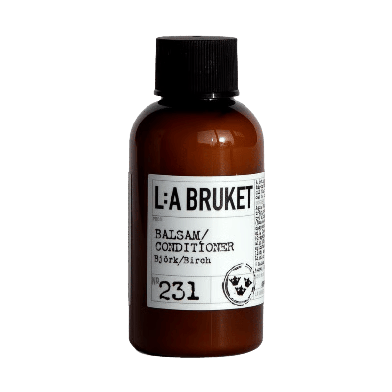 L:A BRUKET No. 231 Acondicionador de abedul tamaño de viaje acondicionador