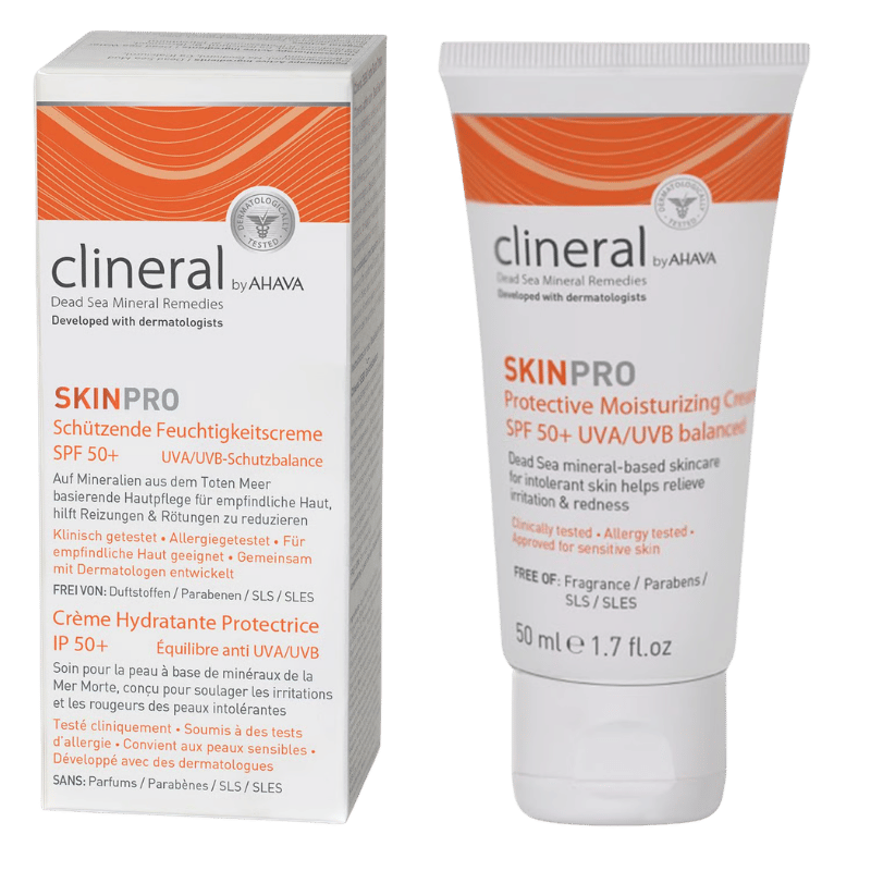 Ahava SKINPRO crema hidratante protectora SPF 50+