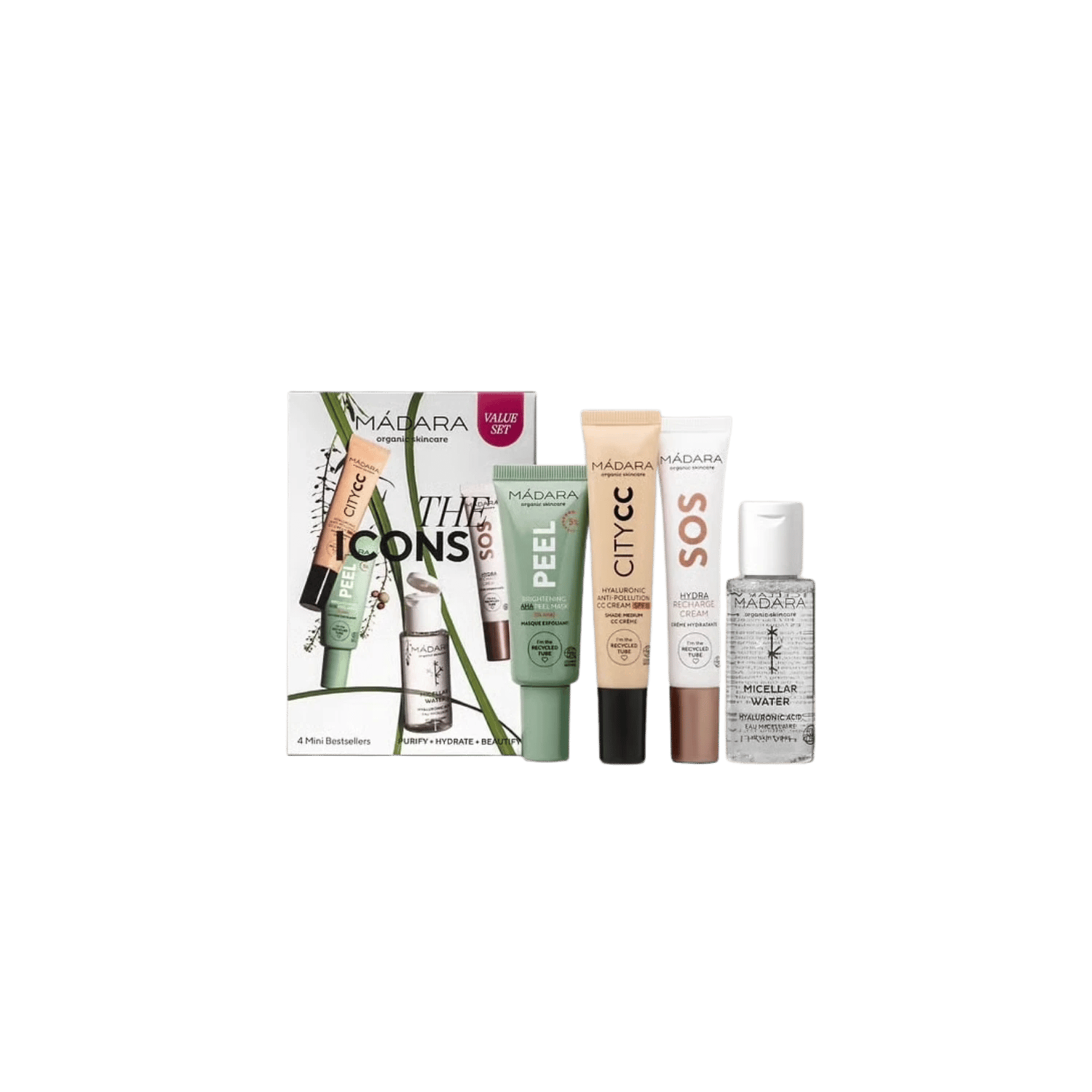 MADARA Organic Skincare The Icons Set  - LIGHT