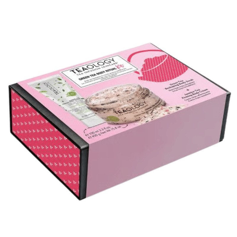 TEAOLOGY Green Tea Body Ritual Kit peeling corporal