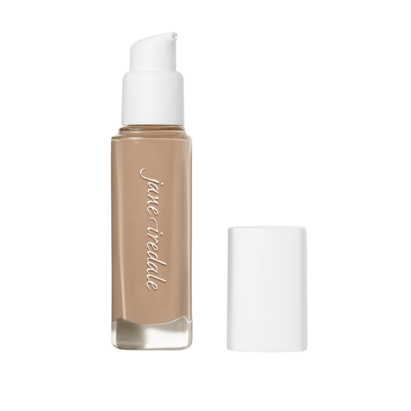 Jane Iredale Skintuition SPF 30 Base de maquillaje líquida potenciadora del brillo #34 Tono medio claro