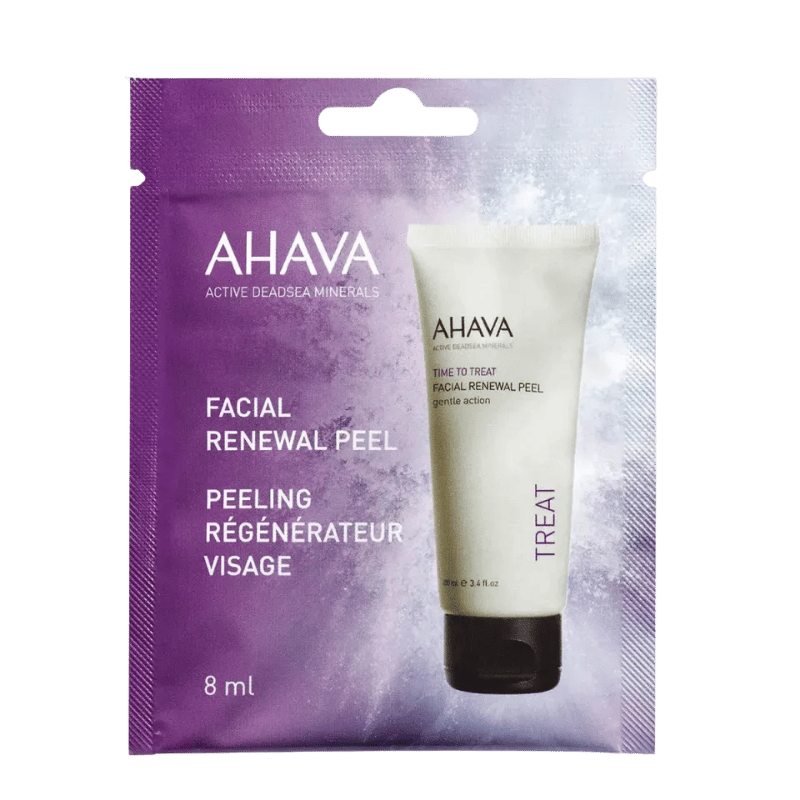 Ahava Facial Renewal Peel Sheet Mask Mascarilla exfoliante