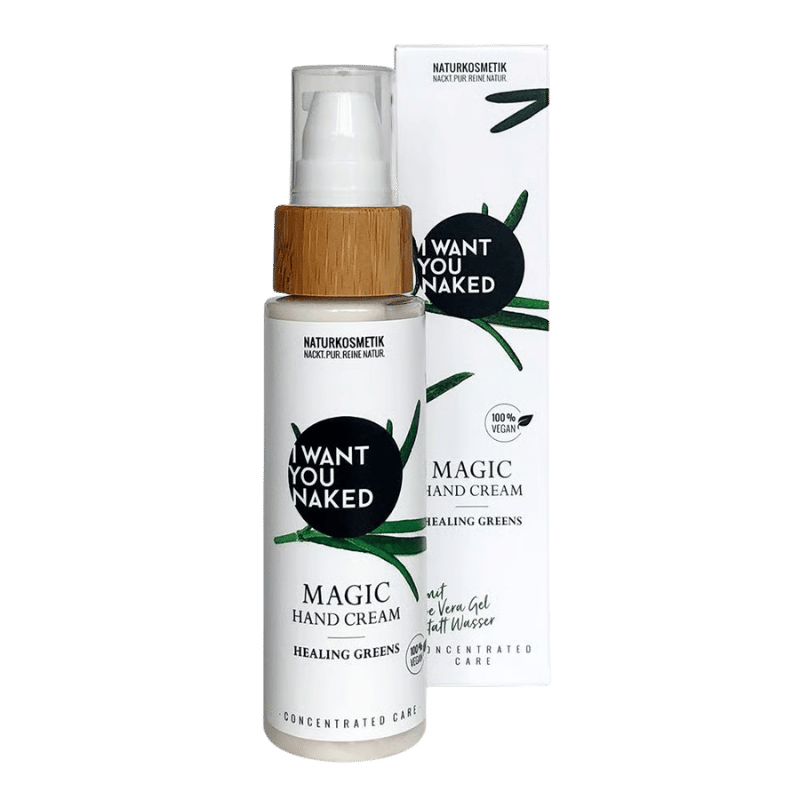 I want you naked MAGIC HAND CREAM Healing Greens