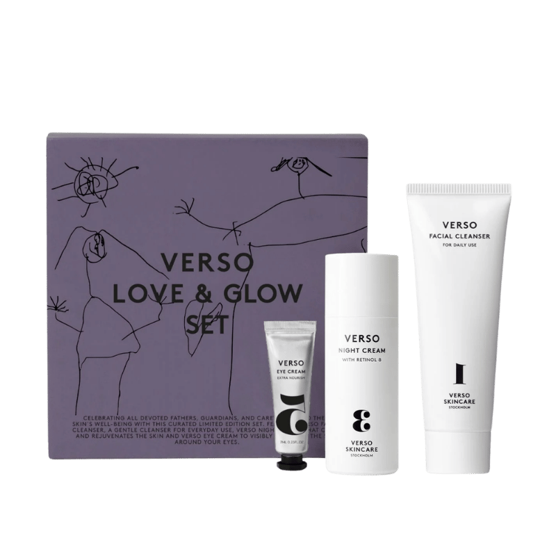VERSO SKINCARE Love & Glow Set caja de regalo