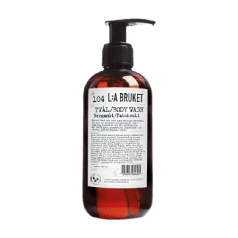 L:A BRUKET No. 104 Gel de lavado de manos y cuerpo Bergamota/Patchouli tamaño de viaje