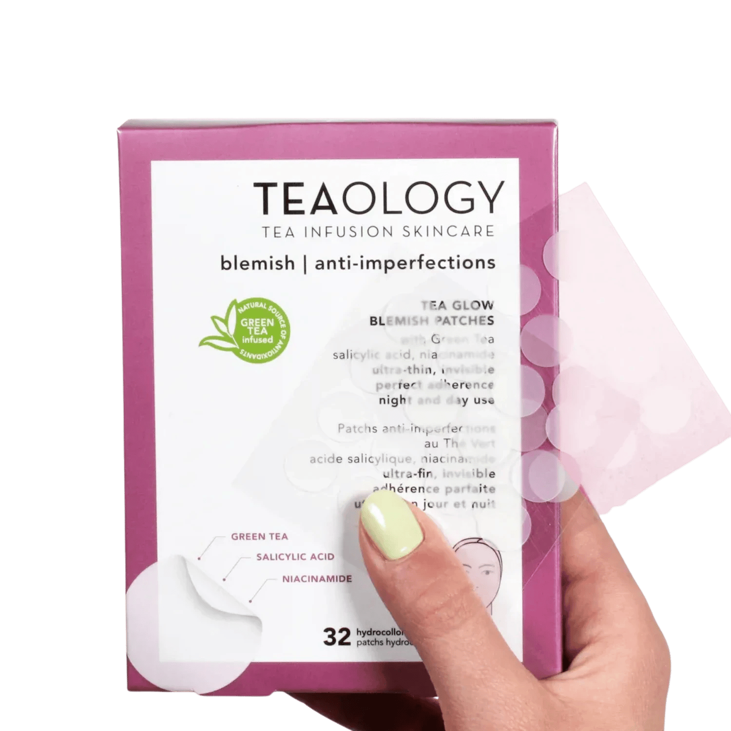 Tea Glow Parches para Imperfecciones (32 unidades)