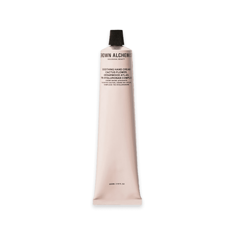Crema de manos suavizante Flor de Cactus, Madera de Cedro Atlas, Complejo Tre-Hialuronano, Salvia