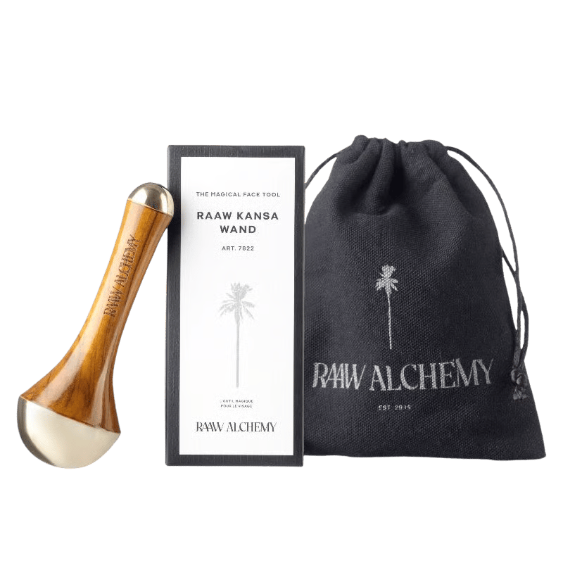 RAAW Alchemy The Kansa Wand herramienta de masaje facial