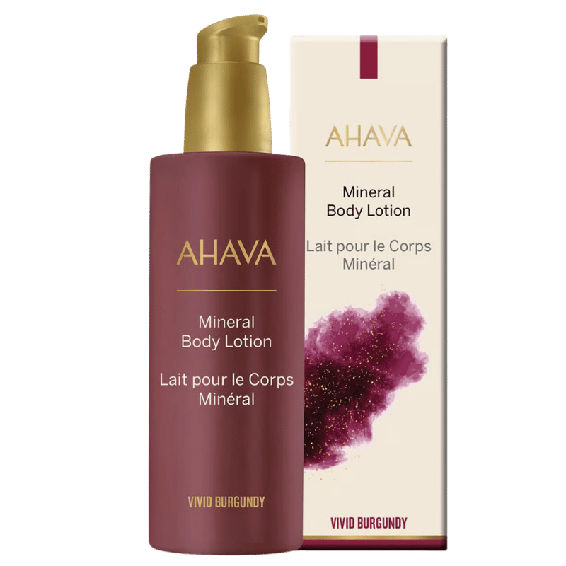 Ahava Mineral Body Lotion Vivid Burgundy loción corporal