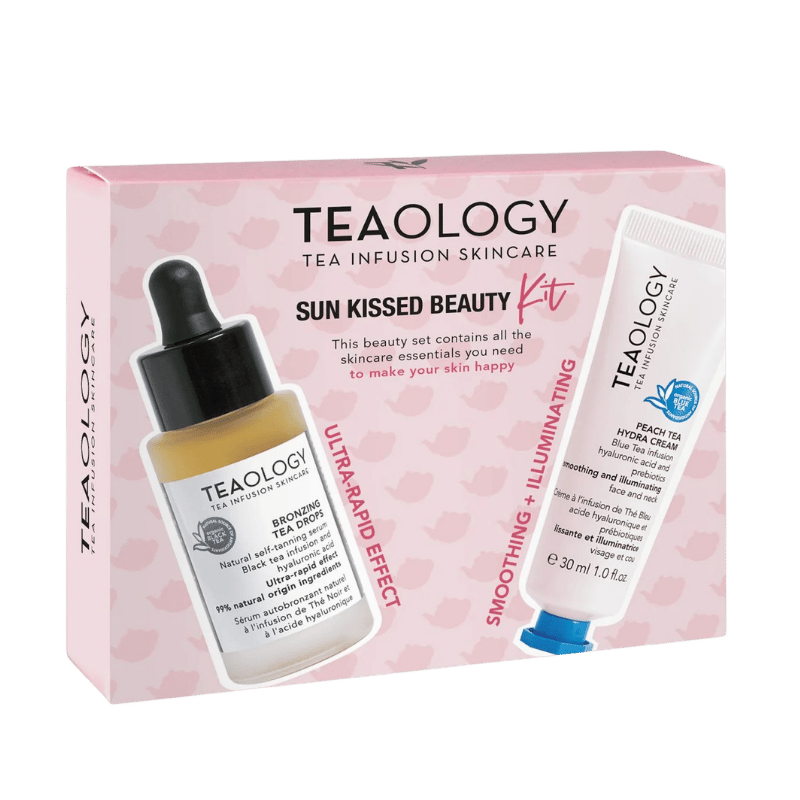 TEAOLOGY Juego de regalo "Sunkissed" ltd. Edition suero autobronceador