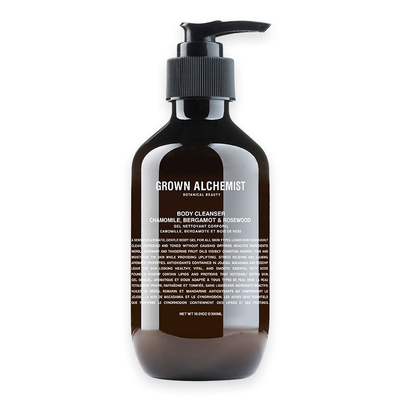 Limpiador Corporal de Manzanilla, Bergamota y Palo de Rosa