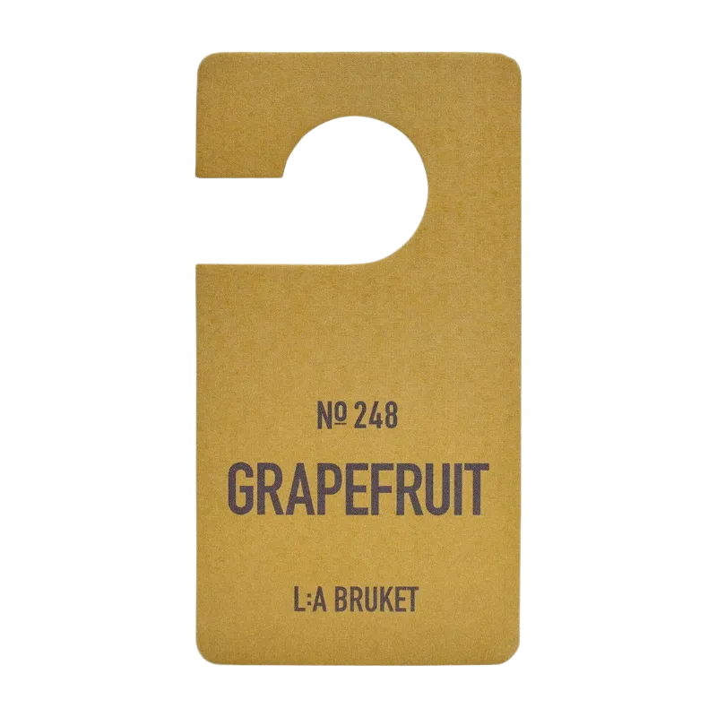 L:A BRUKET No. 248 Fragrance Tag Grapefruit colgante de fragancia