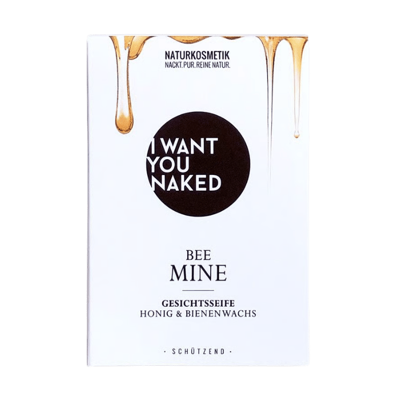 I want you naked BEE MINE jabón facial con miel y cera de abejas