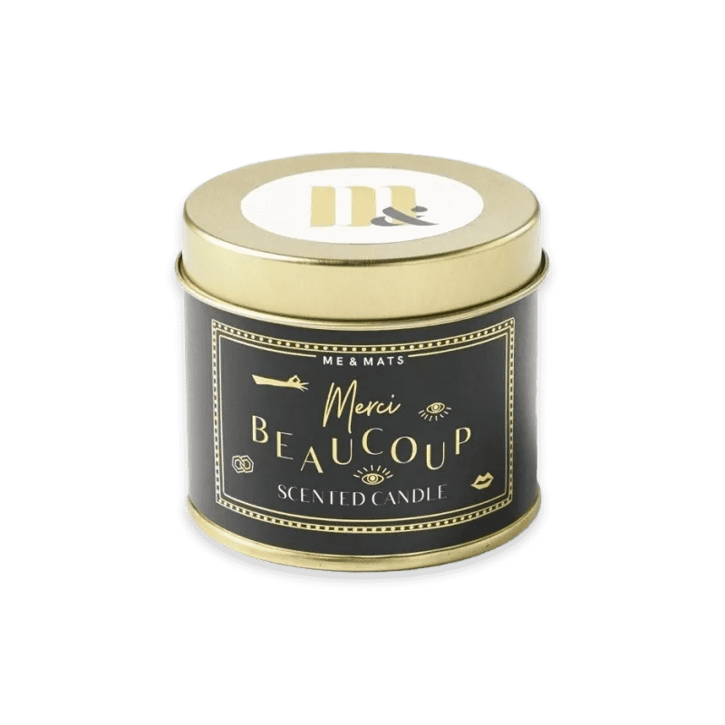 vela aromática "Merci Beaucoup"