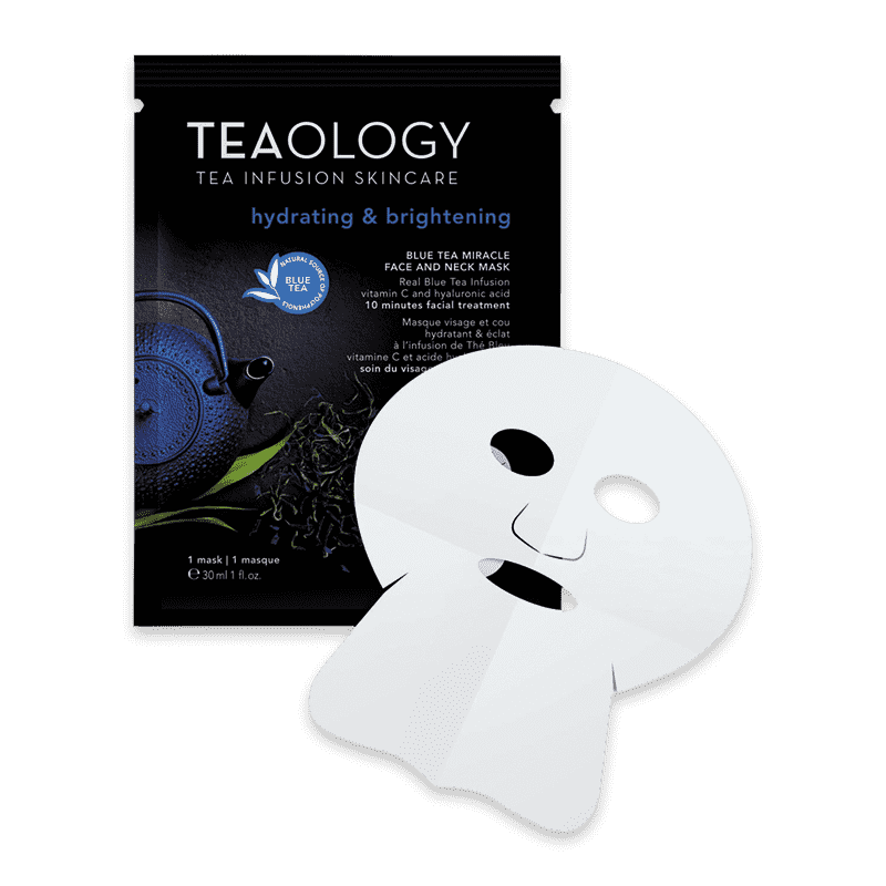 TEAOLOGY Blue Tea Miracle Face and Neck Mask mascarilla facial
