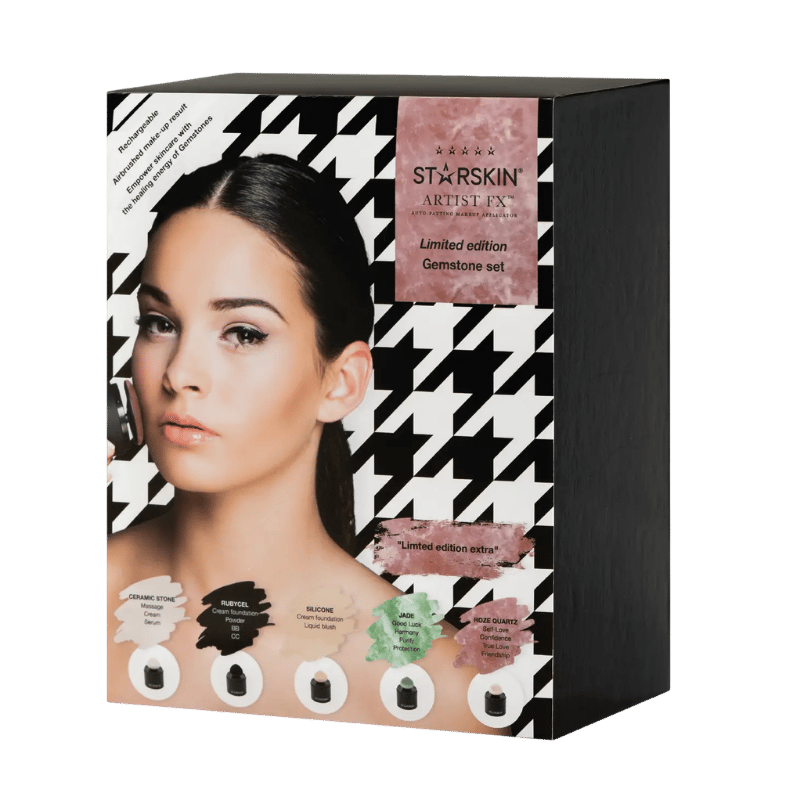STARSKIN Ltd. Edition Artist FX™ Auto-Patting Makeup Applicator - Complete set