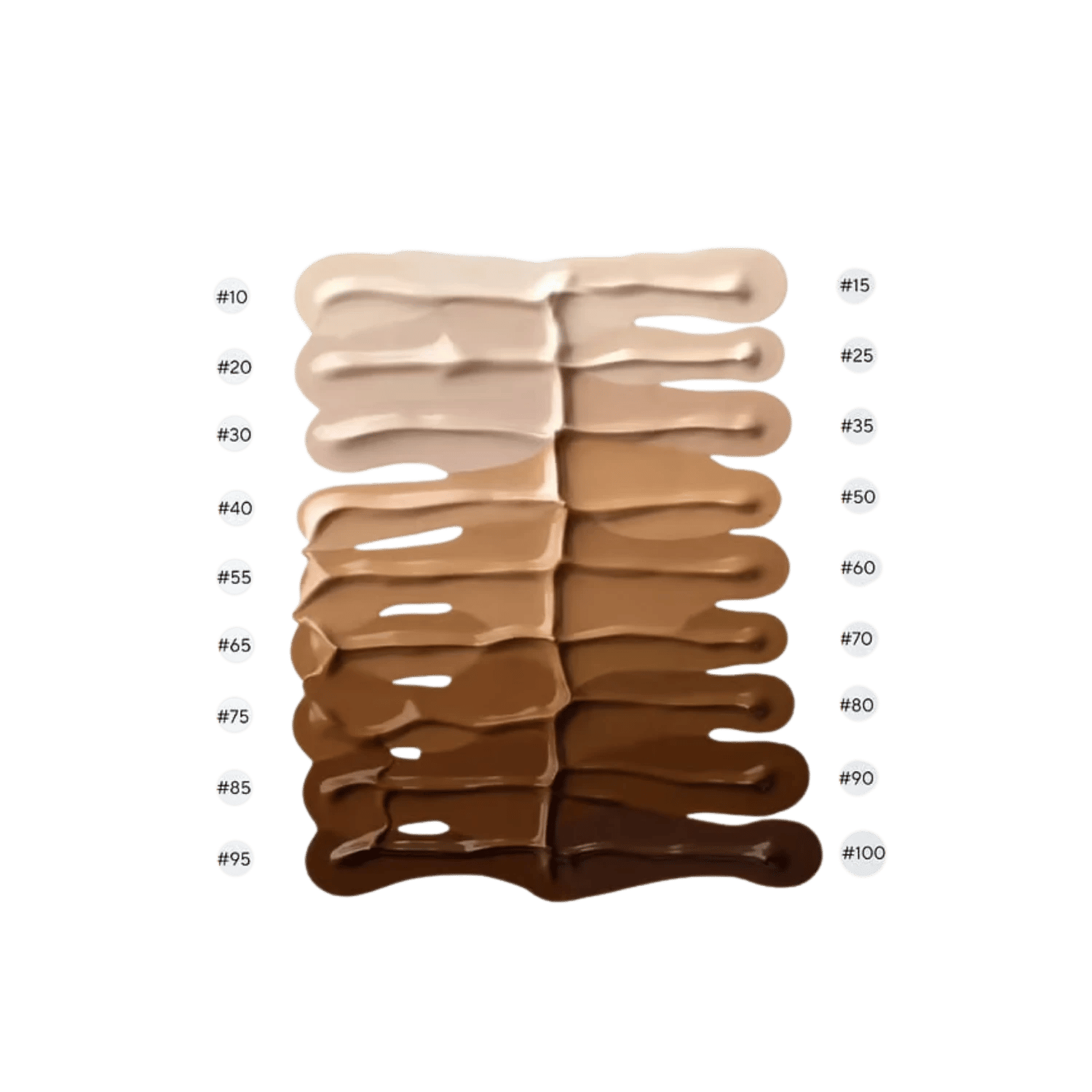 MADARA Organic Skincare SKINONYM Semi-Matte Peptide Foundation, #15 STONE