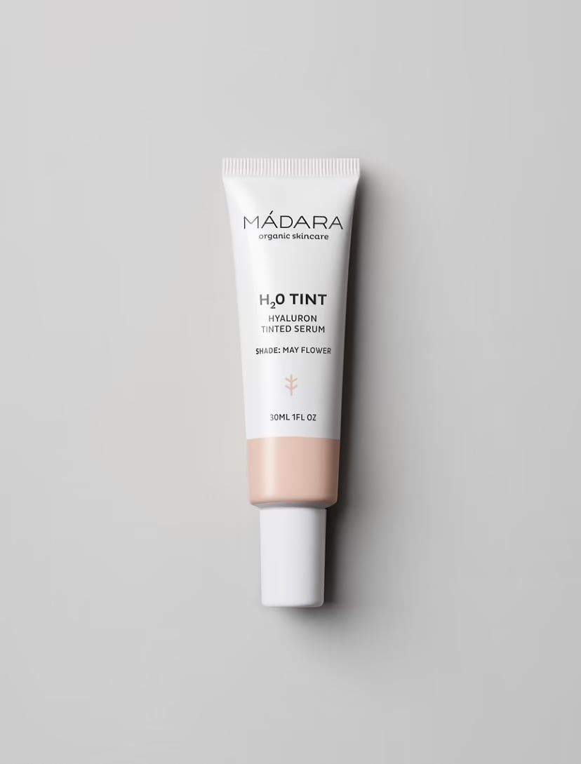 MADARA Organic Skincare H2O Tint Hyaluron Tinted Serum, #1 MAY FLOWER