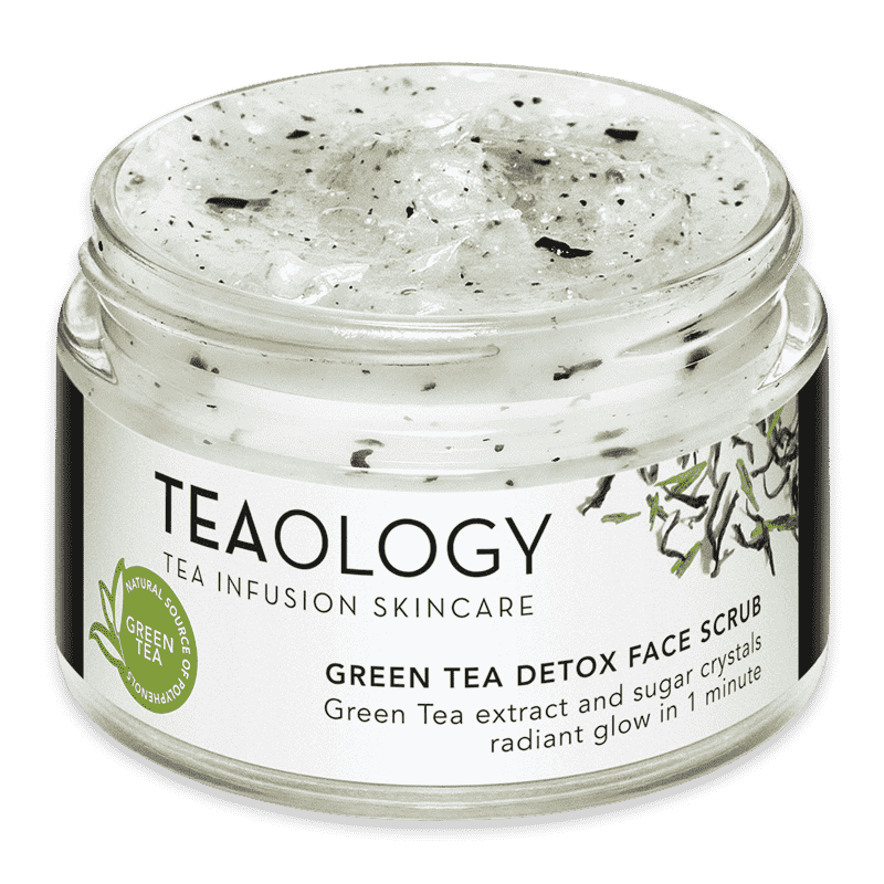 TEAOLOGY Green Tea Detox Face Scrub exfoliante facial