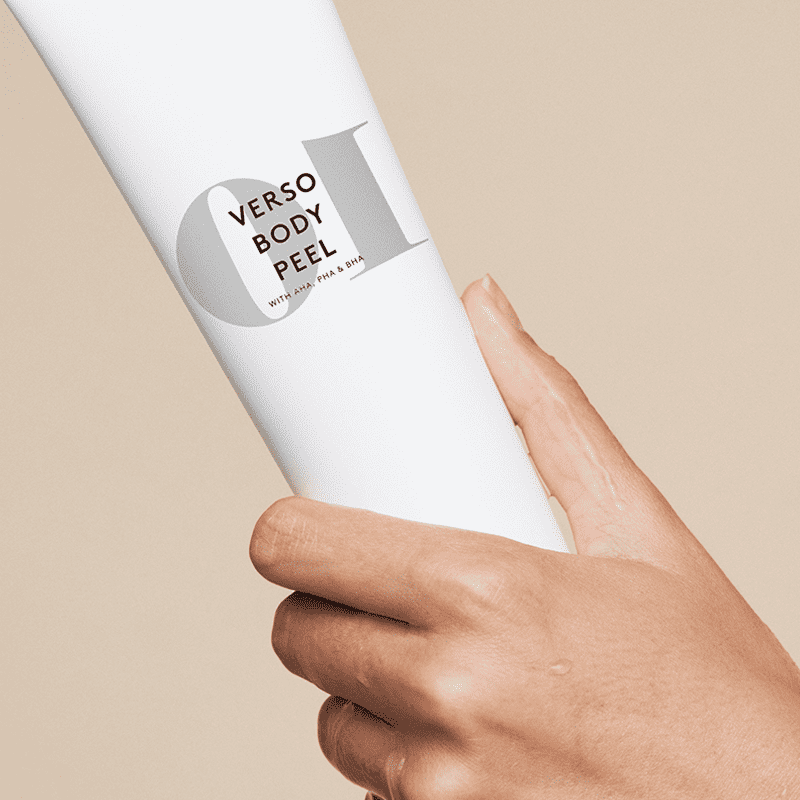 VERSO SKINCARE Body Peel tamaño de viaje exfoliante corporal