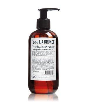 L:A BRUKET No. 104 Gel de lavado de manos y cuerpo Bergamota/Patchouli tamaño de viaje