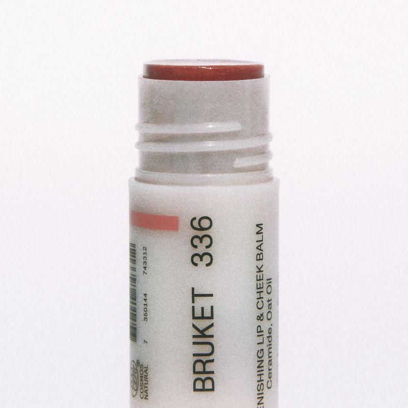 L:A Bruket No. 336 REPLENISHING LIP & CHEEK BALM Pink Currant Berry 14G CosmosNat