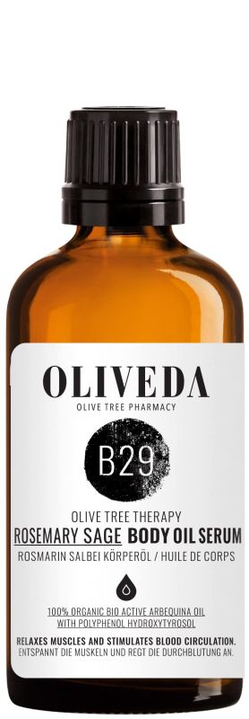 OLIVEDA B29 aceite corporal romero salvia Activating
