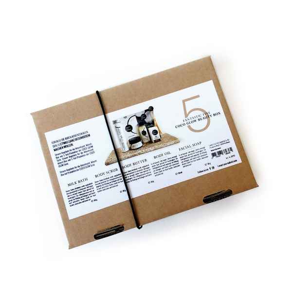 I want you naked FANTASTIC FIVE Coco Glow Box con 5 tamaños mini