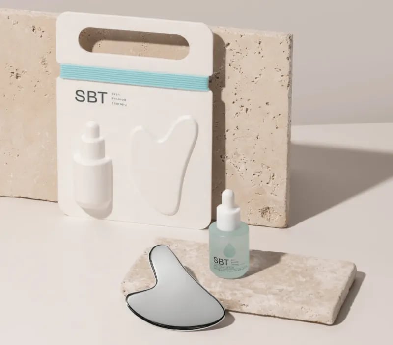 SBT Labs set de regalo Mini Cell Life Serum & Gua Sha