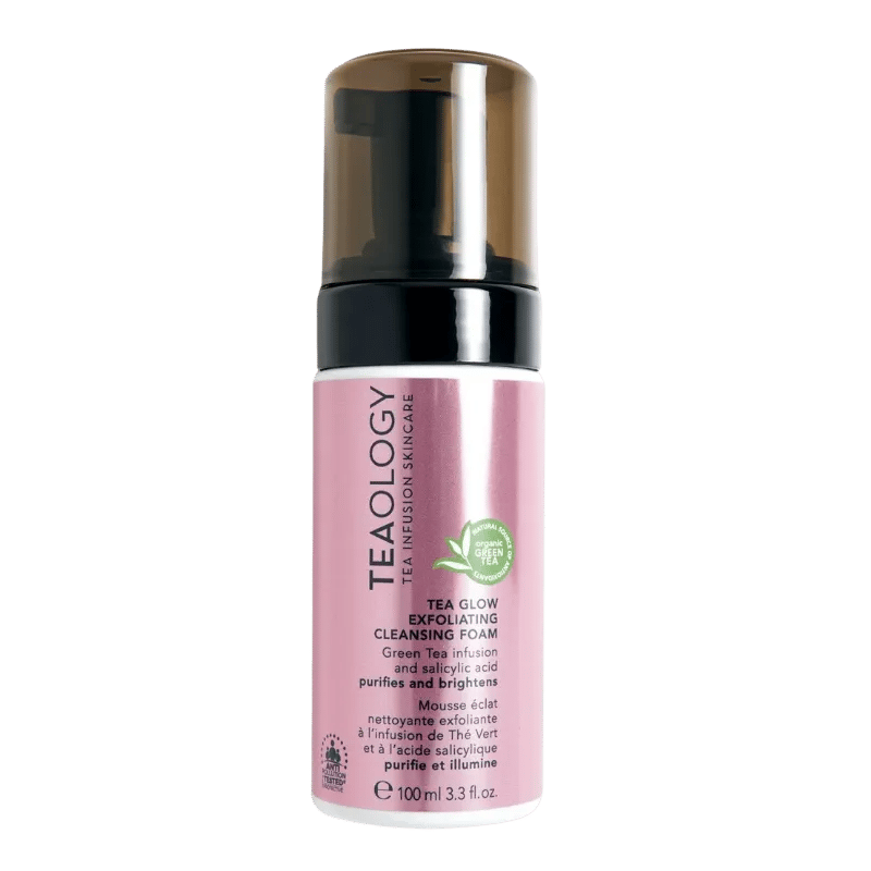 TEAOLOGY Tea Glow Exfoliating Cleansing Foam espuma limpiadora