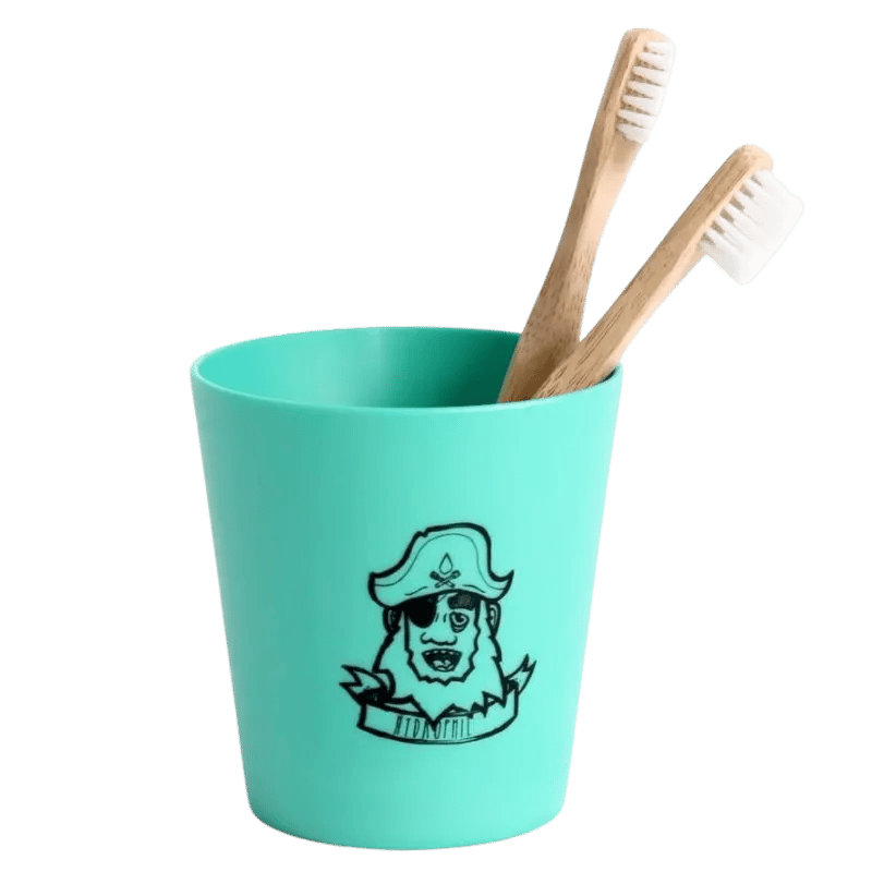 Hydrophil Kinder Zahnputzbecher verde