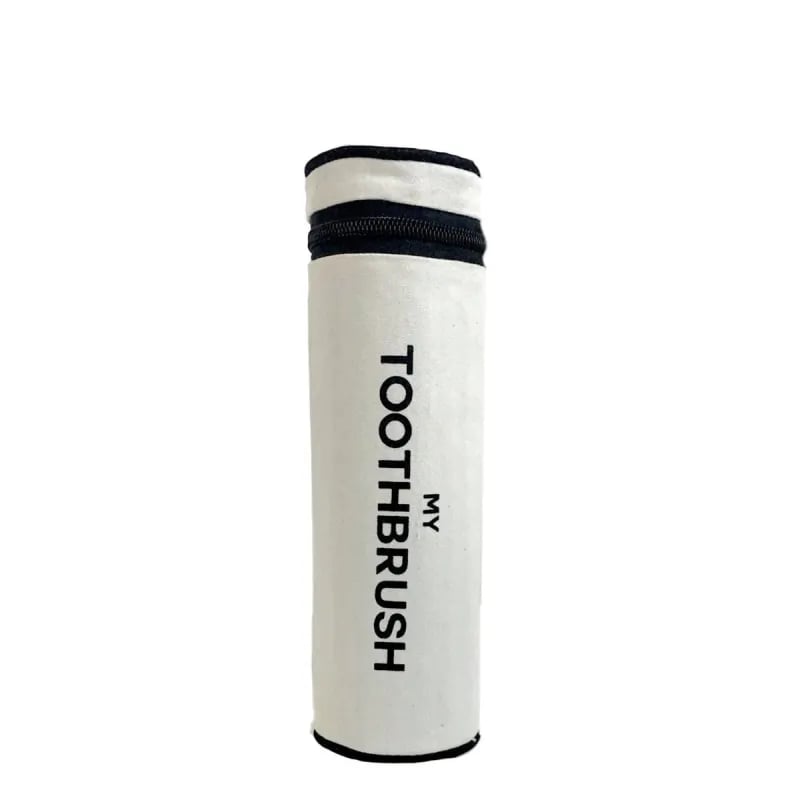 Bag-all bolsa de cosméticos "My Toothbrush", natural