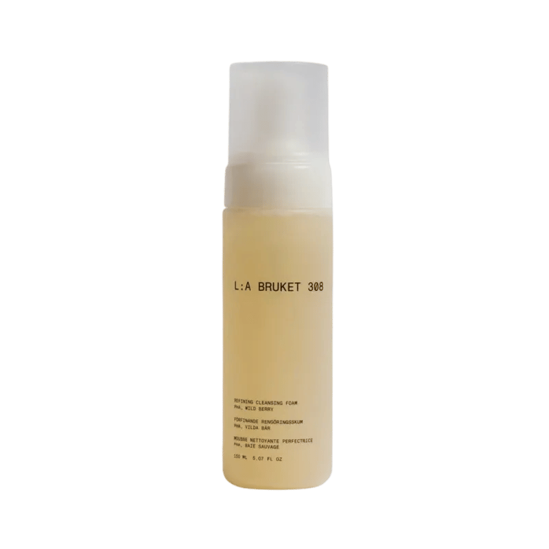L:A BRUKET No. 308 Espuma limpiadora exfoliante