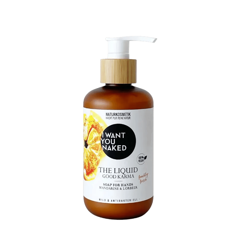 I want you naked THE LIQUID Good Karma con Mandarina & Laurel