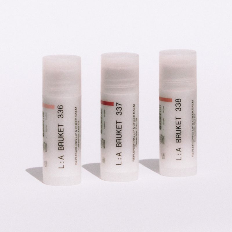 L:A Bruket No. 337 REPLENISHING LIP & CHEEK BALM Wild Raspberry 14G CosmosNat