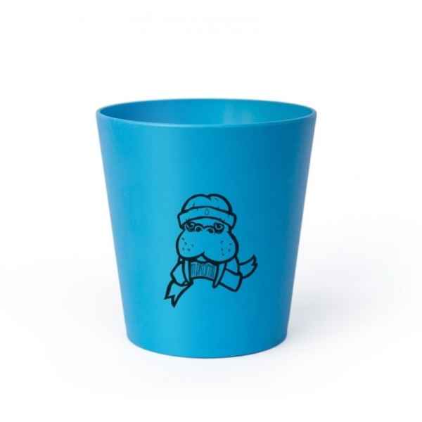 Hydrophil vaso para cepillarse los dientes azul