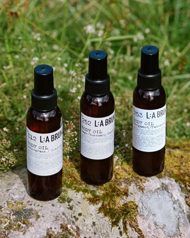 L:A BRUKET No. 312 Aceite corporal de cuerpo Lemongrass Körperöl
