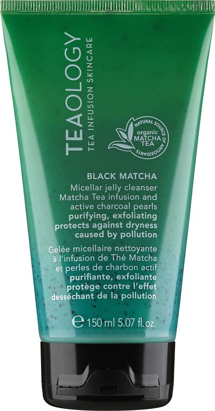 TEAOLOGY Black Matcha Micellar Jelly Cleanser gel limpiador
