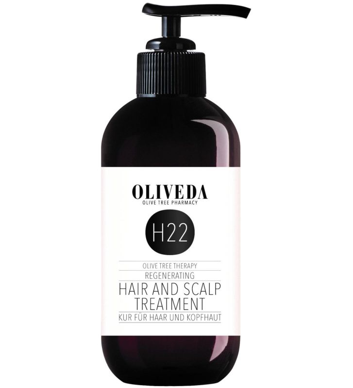 OLIVEDA H22 cura para el cabello y el cuero cabelludo Regererating