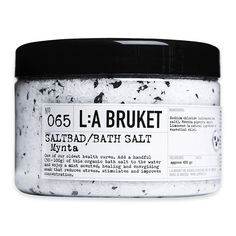 L:A BRUKET No. 065 Bath Salt Mint sales de baño