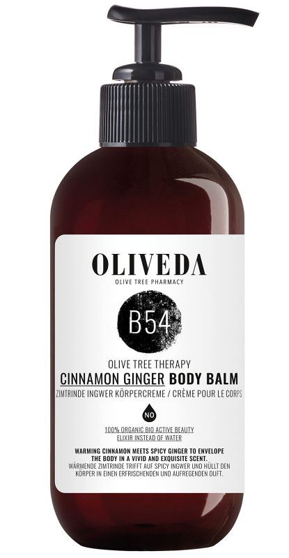 OLIVEDA B54 bálsamo corporal corteza de canela jengibre Relaxing