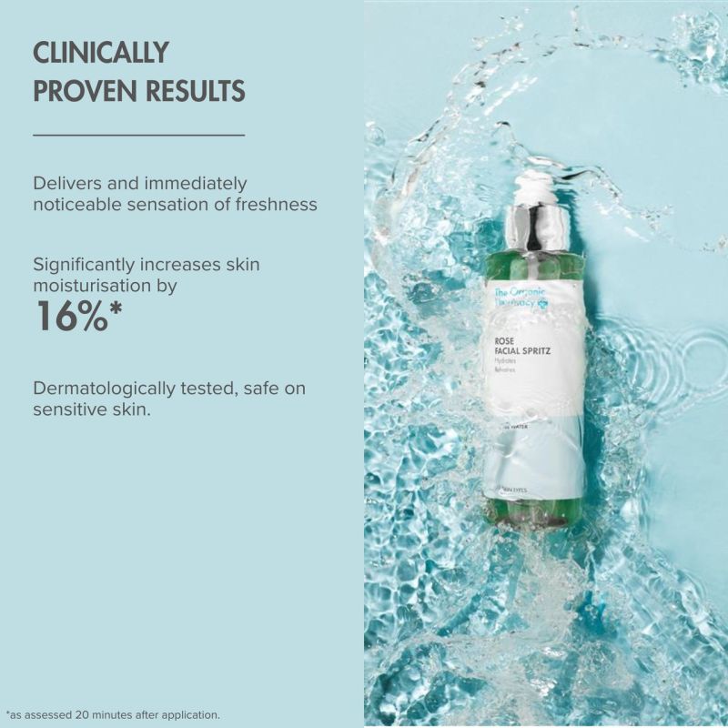 The Organic Pharmacy Rose Facial Spritz Toner NEU