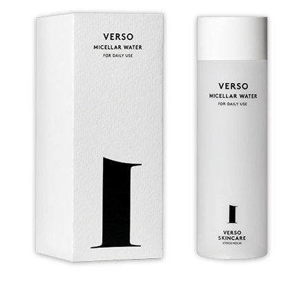 VERSO SKINCARE Micellar Water agua facial