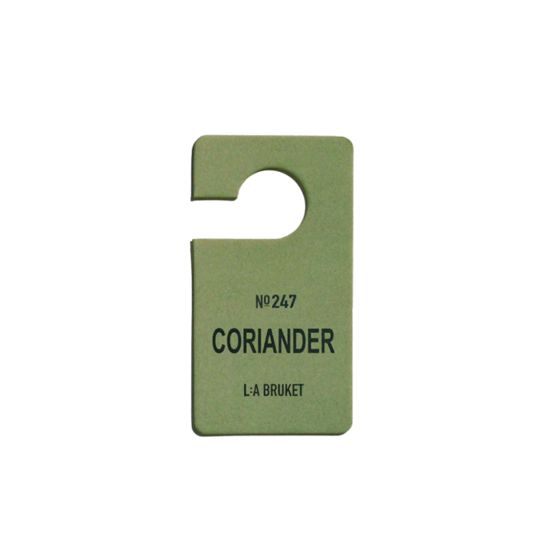 L:A BRUKET No. 247 Fragmento de fragancia Coriandro Duftanhänger