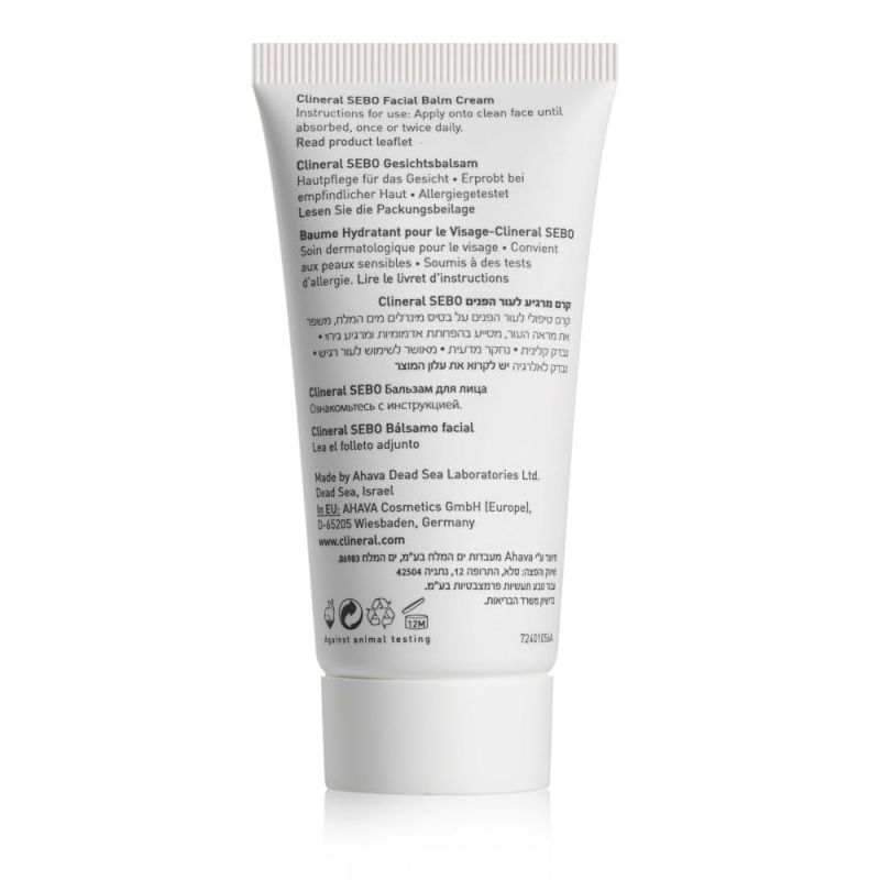 Ahava SEBO bálsamo facial