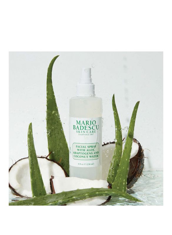 Mario Badescu Skincare Facial Spray con Aloe, Adaptogens & Coconut Water 236ml